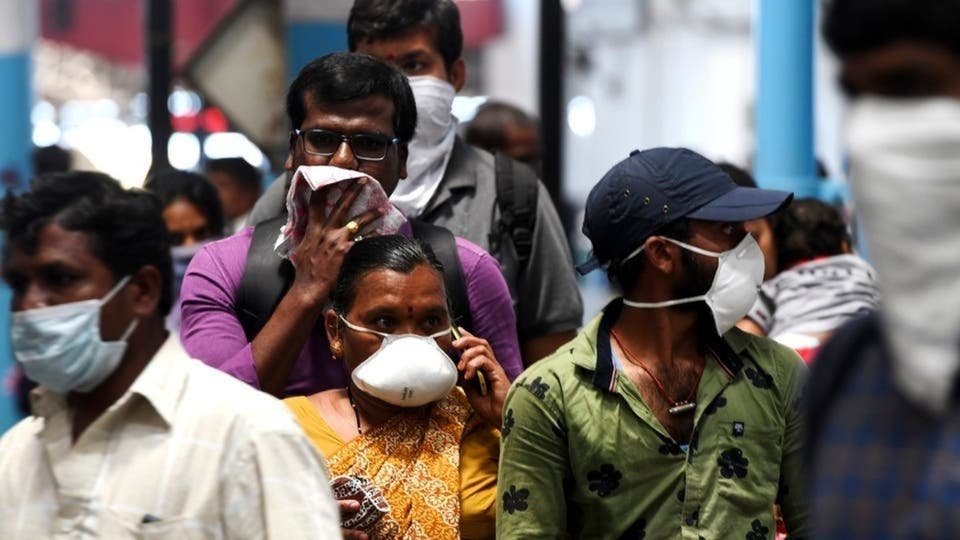 الهند: عدد الإصابات بكورونا يتخطى عتبة المليون
