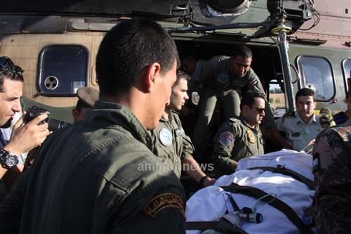 (فيديو وصور) وصول مصابي غزة إلى المدينة الطبية