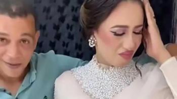 عروس حزينة تثير ضجة في مصر .. والعريس بيتي اتخرب