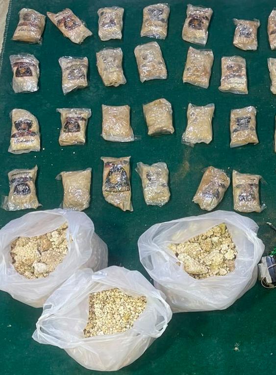الجيش: إحباط محاولة تهريب كمية كبيرة من المواد المخدرة