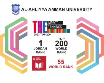 عمان الأهلية الأولى على الجامعات الأردنية بتصنيف التايمز لتأثير الجامعات 2023     