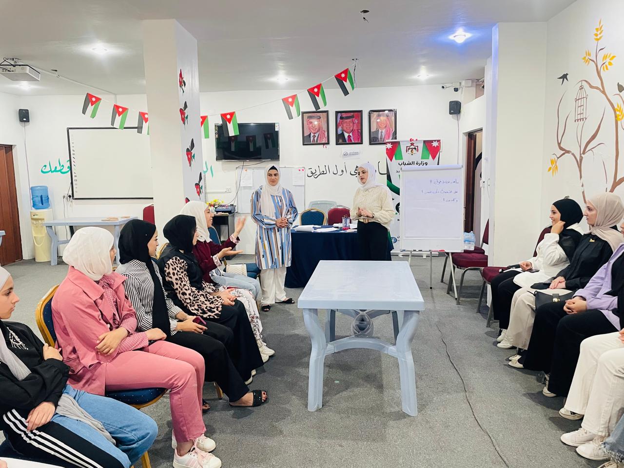 مركز شباب وشابات سهل حوران ينفذ جلسة توعوية حول اكتشاف نقاط القوة 
