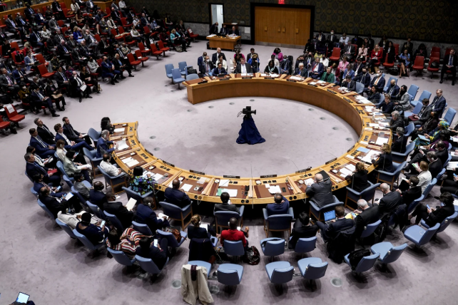 مجلس الامن يبحث القضية الفلسطينية الأربعاء 