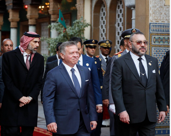 الملك يتلقى برقية تعزية من العاهل المغربي 