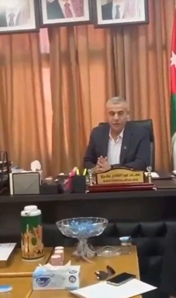 الكلمة التي وجهها رئيس مجلس محافظة العقبة للشباب وإعلان انتسابه لإرادة (فيديو) 