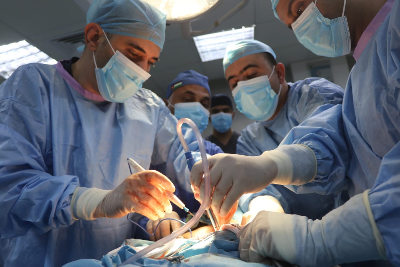 المستشفى الميداني غزة 78 يتعامل مع أكثر من 18 ألف مراجعًا 
