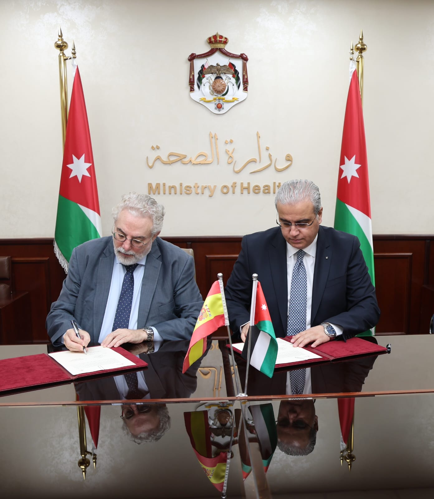 5.5 مليون يورو منحة اسبانية للأردن لتعزيز الرعاية الصحية الأولية