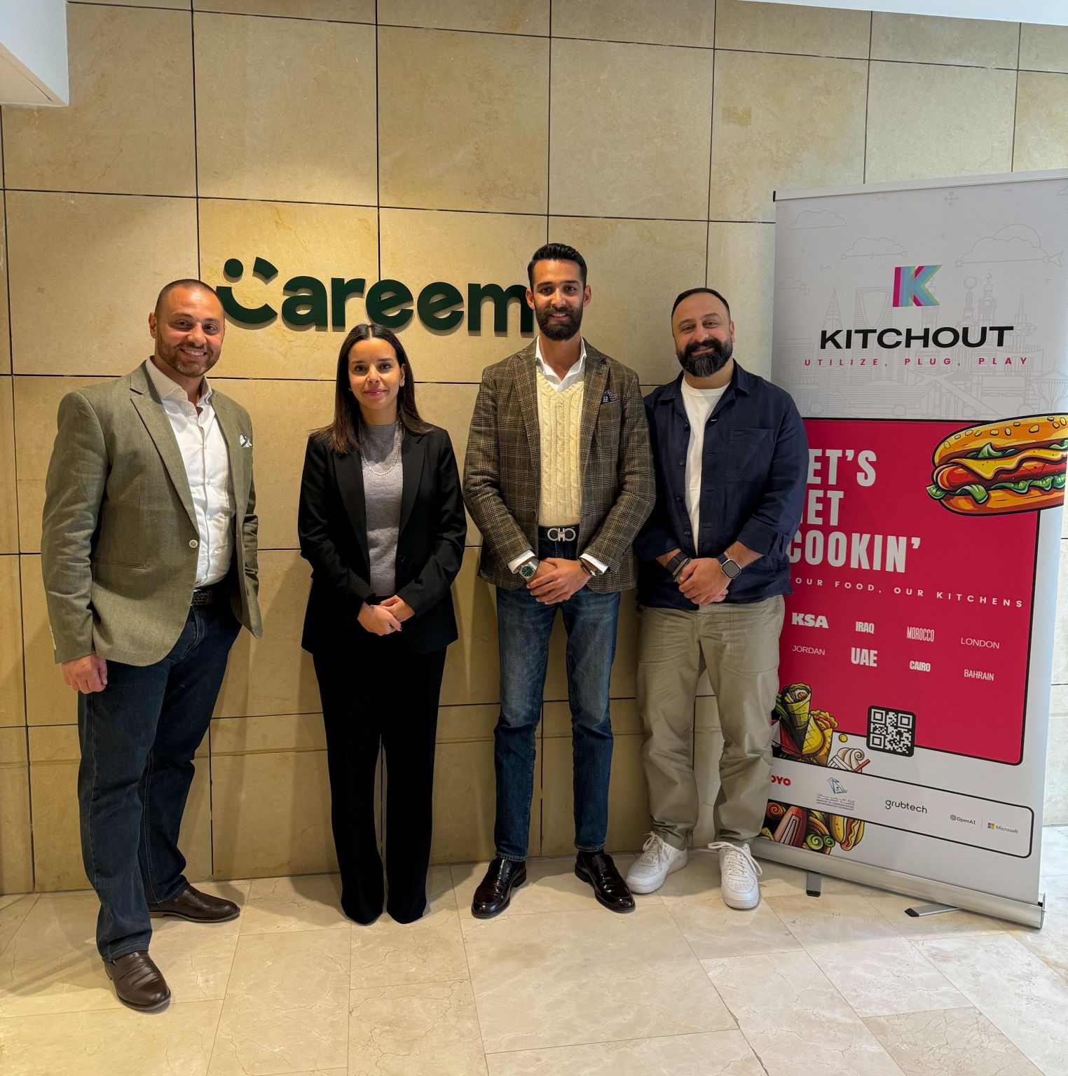 شراكة جديدة بين كريم وكيتش آوت لتعزيز تجربة المطابخ السحابية في الأردن
