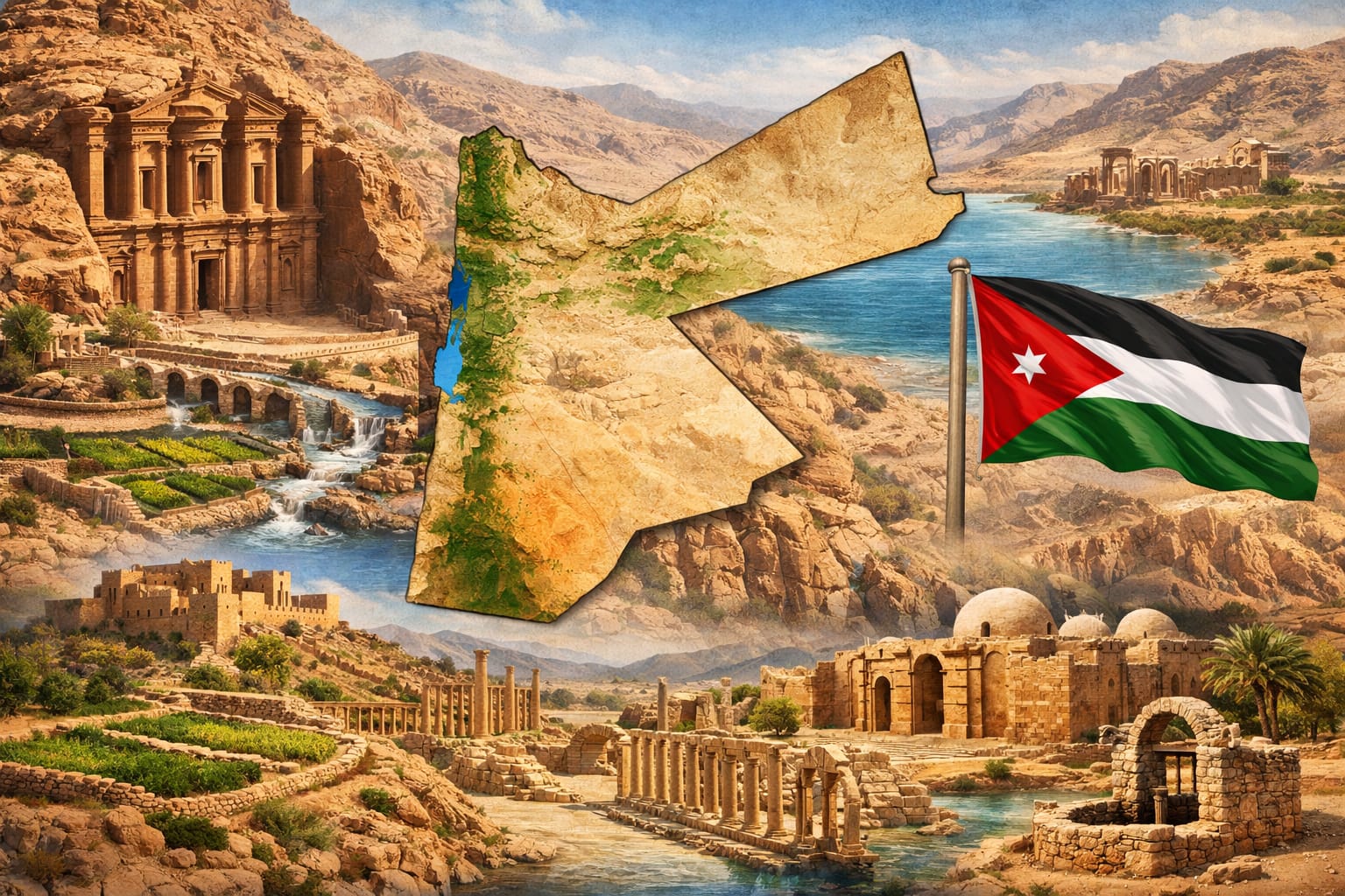 حضارات سابقة تكيفت مع جغرافية الأردن وتطورت، نحتاج استحضارها