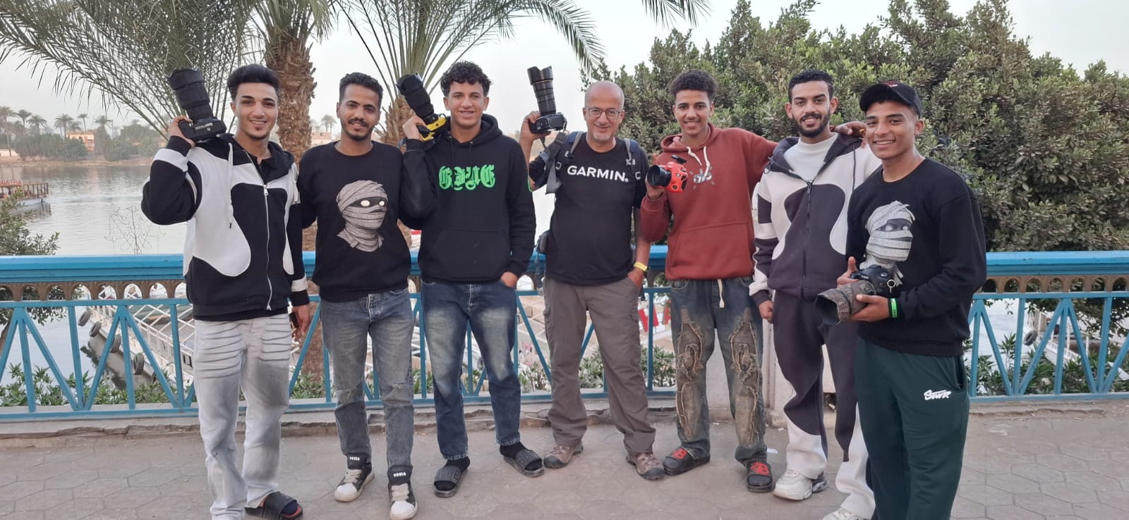 حفاوة وتكريم للرحّالة الأردني عبدالرحيم العرجان في أسيوط