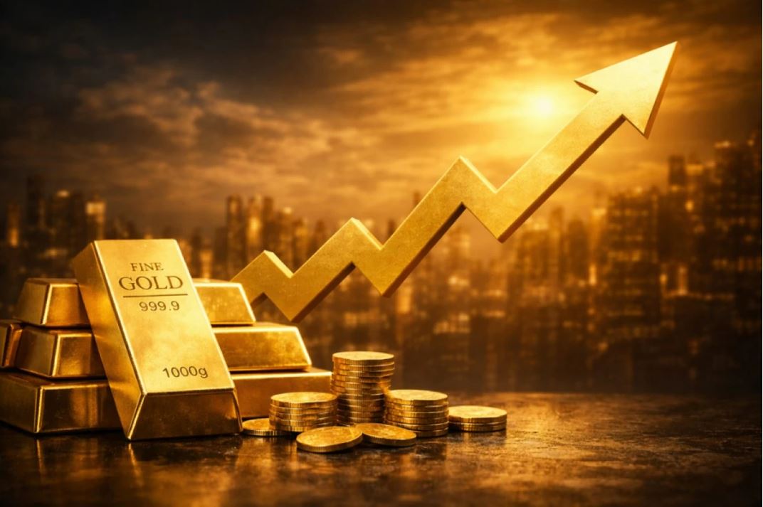 الذهب يواصل مكاسبه مع إعلان ترامب تعليق الهجمات على إيران