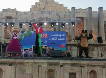انطلاق احتفالات جرش بصيف الأردن 2022