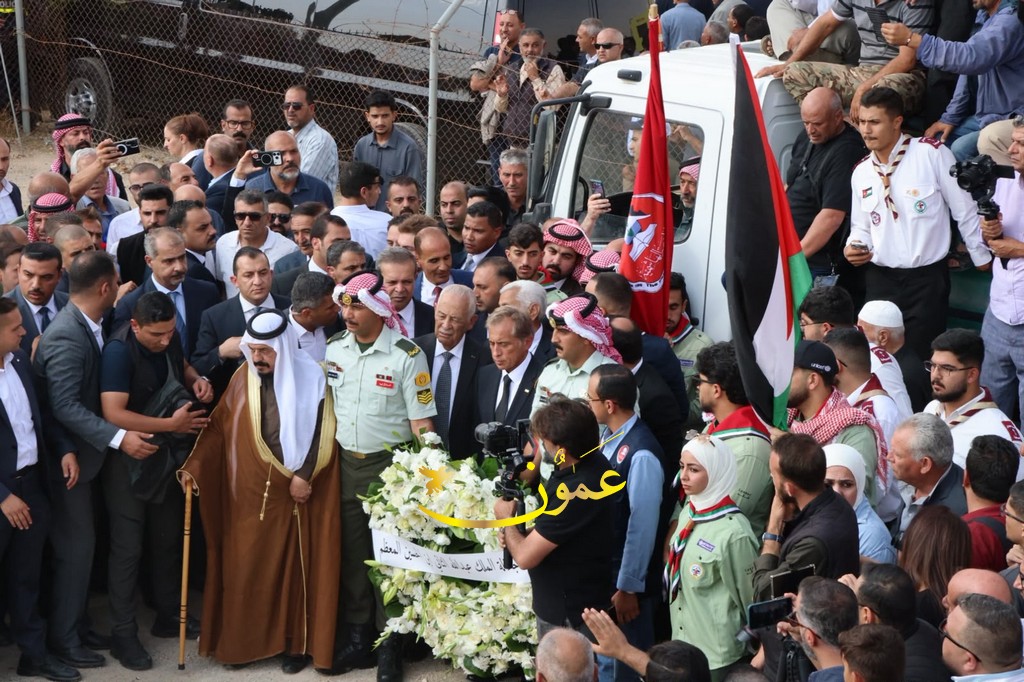 مندوبًا عن الملك ..  حسان يشارك في مراسم تشييع شهداء الكرك
