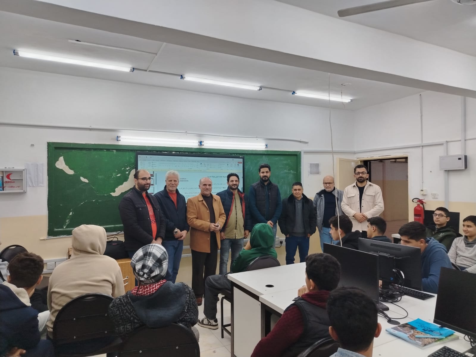 مراكز الشباب في إربد تنفّذ زيارات تعريفية ببرامج ومنصة الوزارة