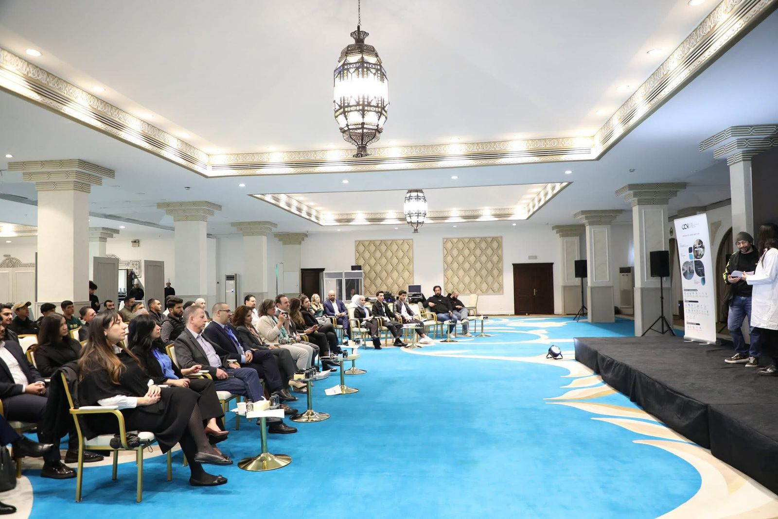 مندوبةً عن وزير الشباب ..  مديرة مركز إعداد القيادات الشبابية ترعى فعاليات العرض المسرحي التفاعلي افتراض