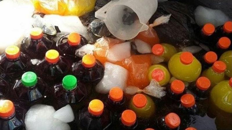 ضبط كميات من العصائر المخالفة في إربد