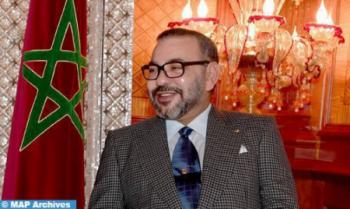 ملك المغرب يوجه رسالة بمناسبة تسليم جائزة التميز لسنة 2022 من الاتحاد الإفريقي لكرة القدم