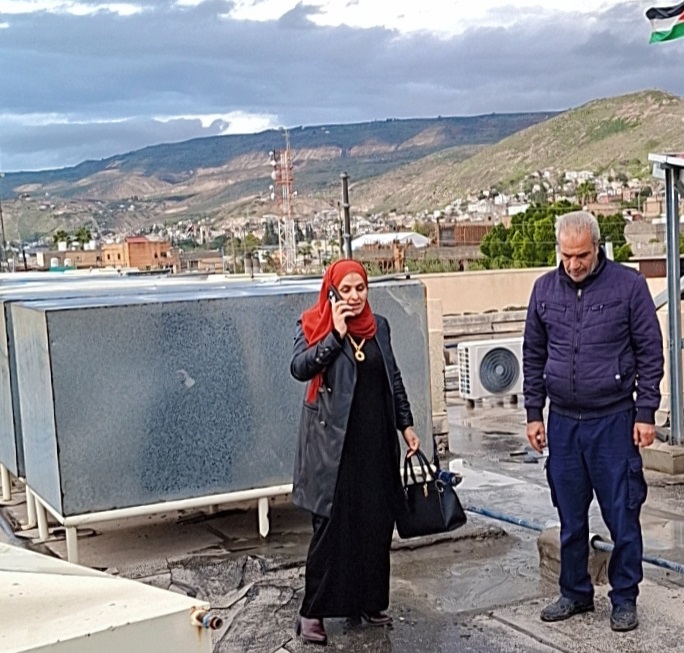 فريحات تتابع جاهزية مراكز امتحانات التوجيهي في ظل الظروف الجوية