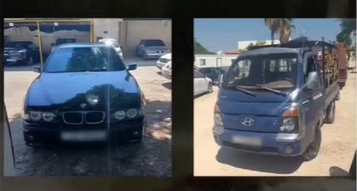 السير: حجز مركبتين قادهما سائقهما باستعراض