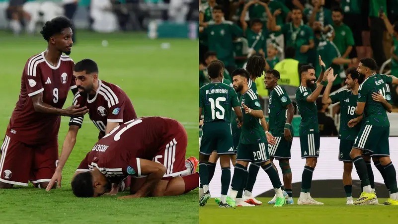 قمة بين السعودية وقطر على تذكرة نهائي خليجي 27
