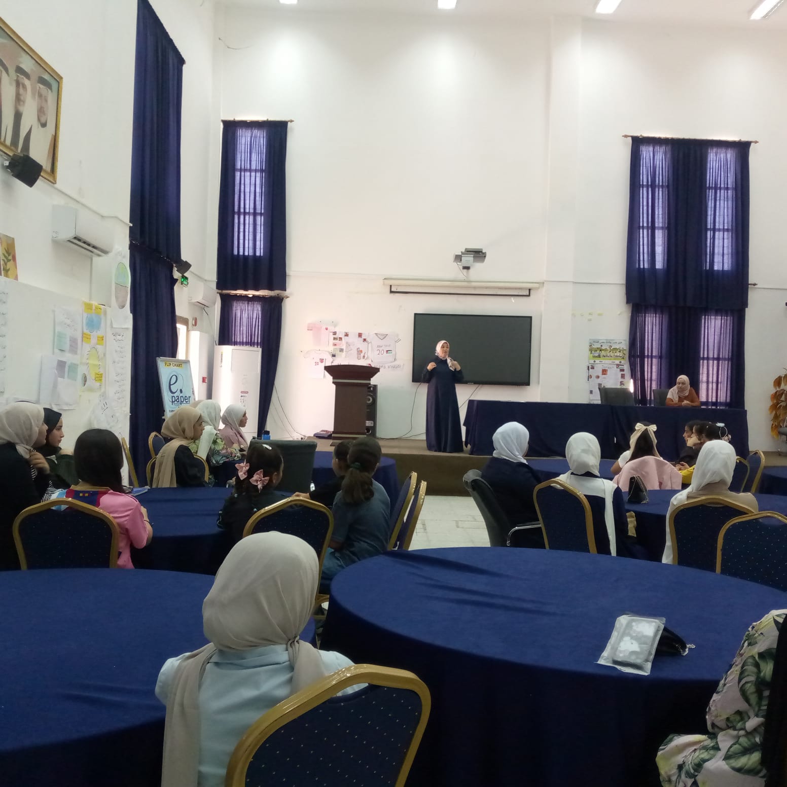 مركز شابات دير أبي سعيد ينفذ ورشة توعوية حول التغذية السليمة