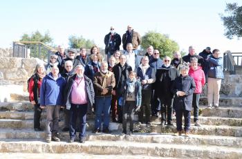 مدراء الحج المسيحي في فرنسا يختتمون جولتهم في الأردن