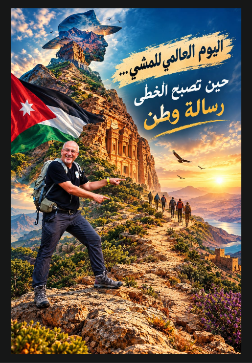 لليوم العالمي للمشي ..  حين تصبح الخطى رسالة وطن