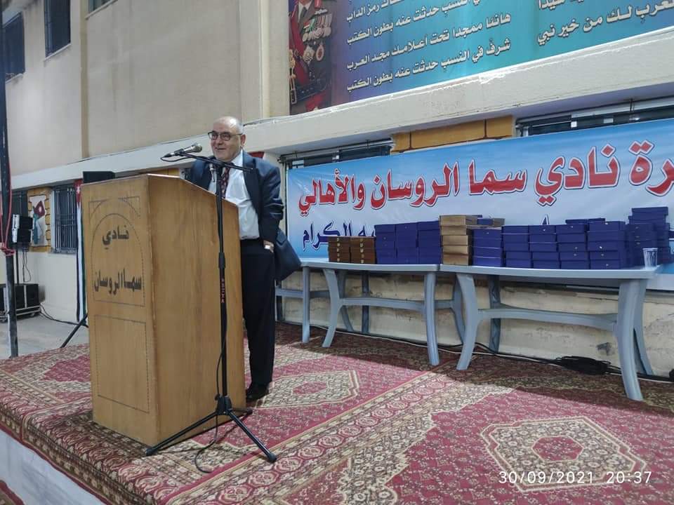 رئيس الجامعة الهاشمية يرعى احتفال سما الروسان بتخريج كوكبة من طلبتها