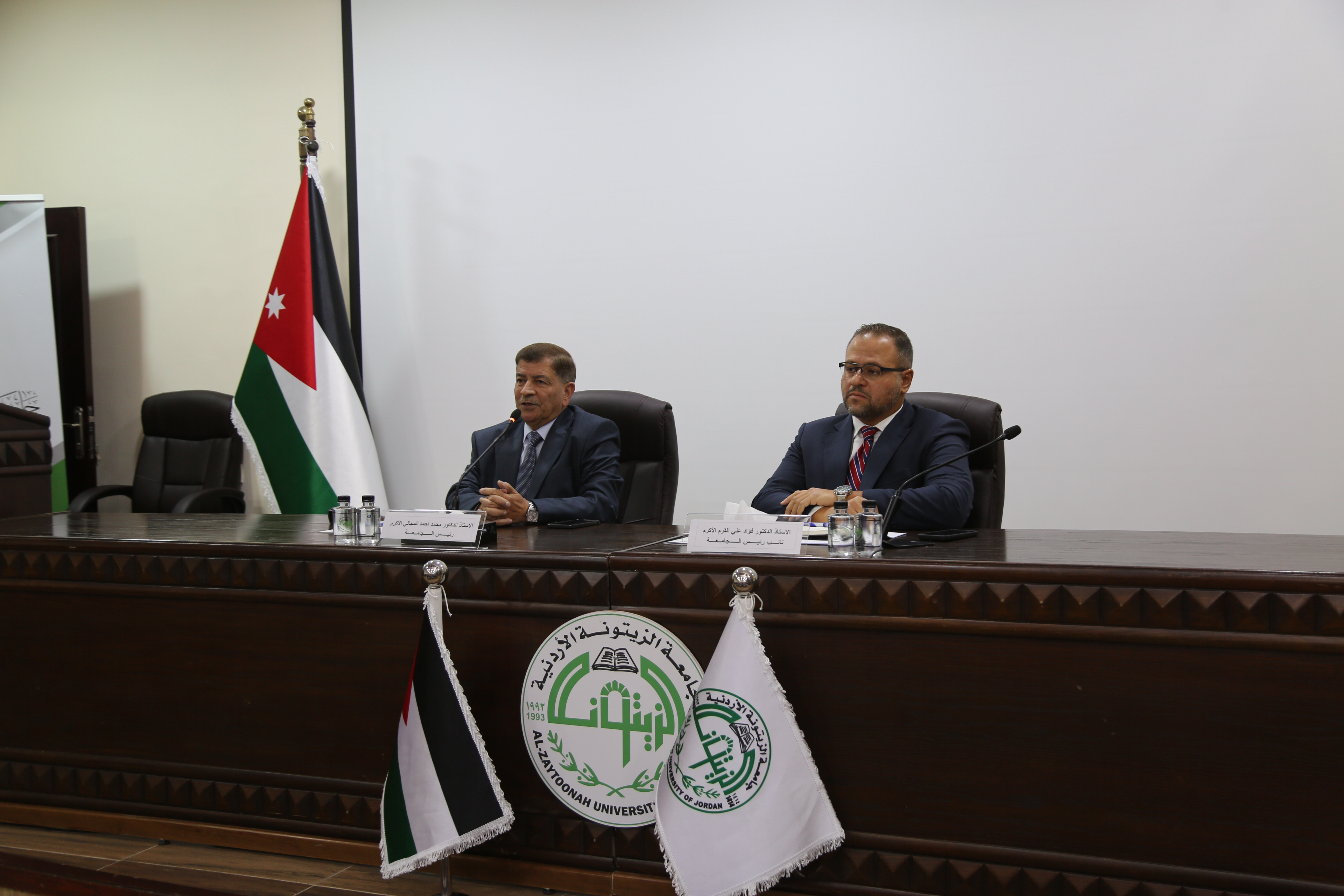 رئيس جامعة الزيتونة الأردنية يلتقي أعضاء الهيئة التدريسية الجدد للعام الجامعي 2026–2027