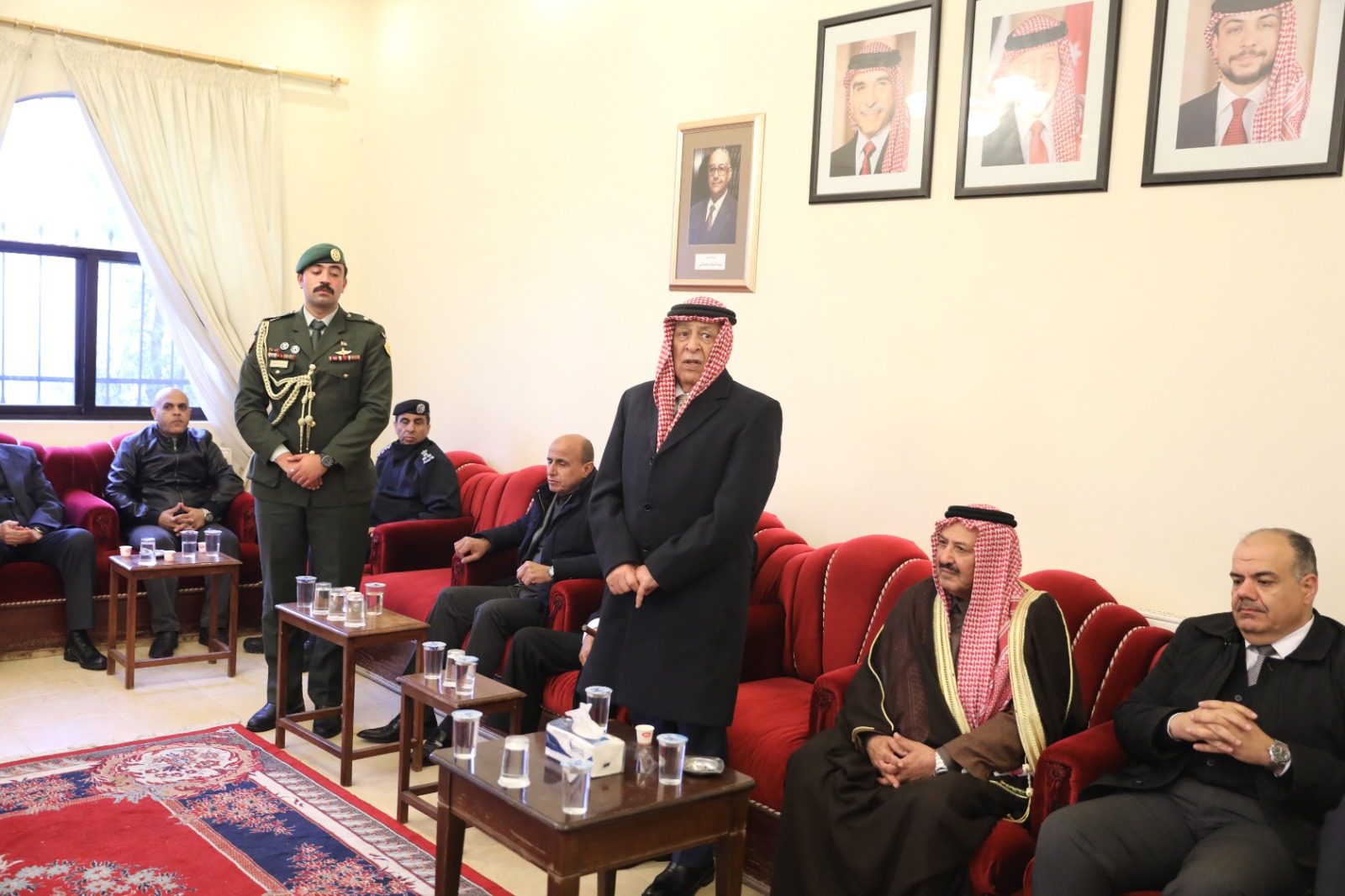 العيسوي يعزي المجالي والفايز والهميسات والصحن