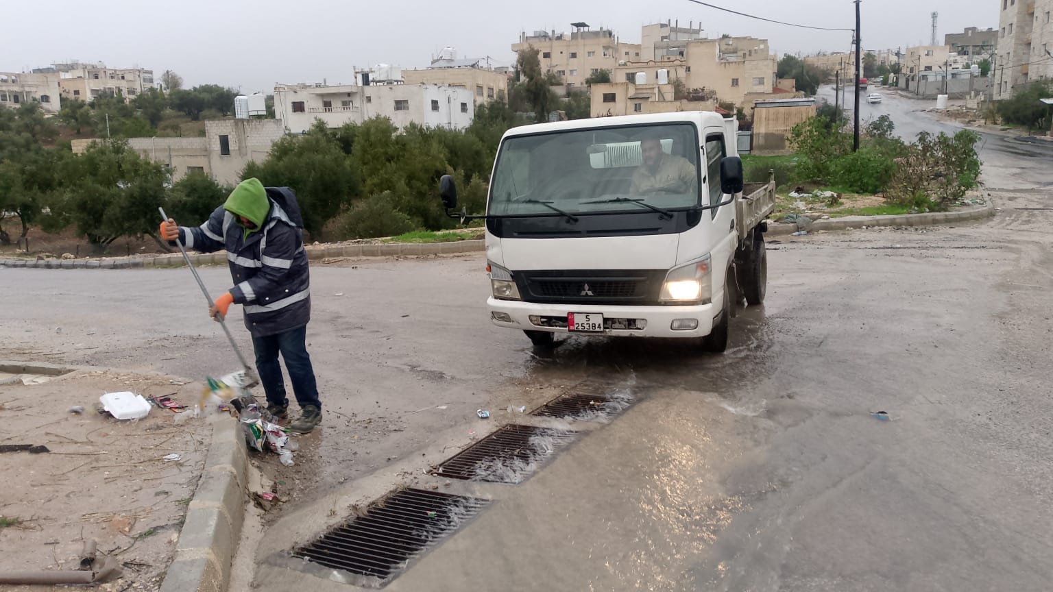 إربد الكبرى: خطة طوارئ شاملة خلال المنخفض 