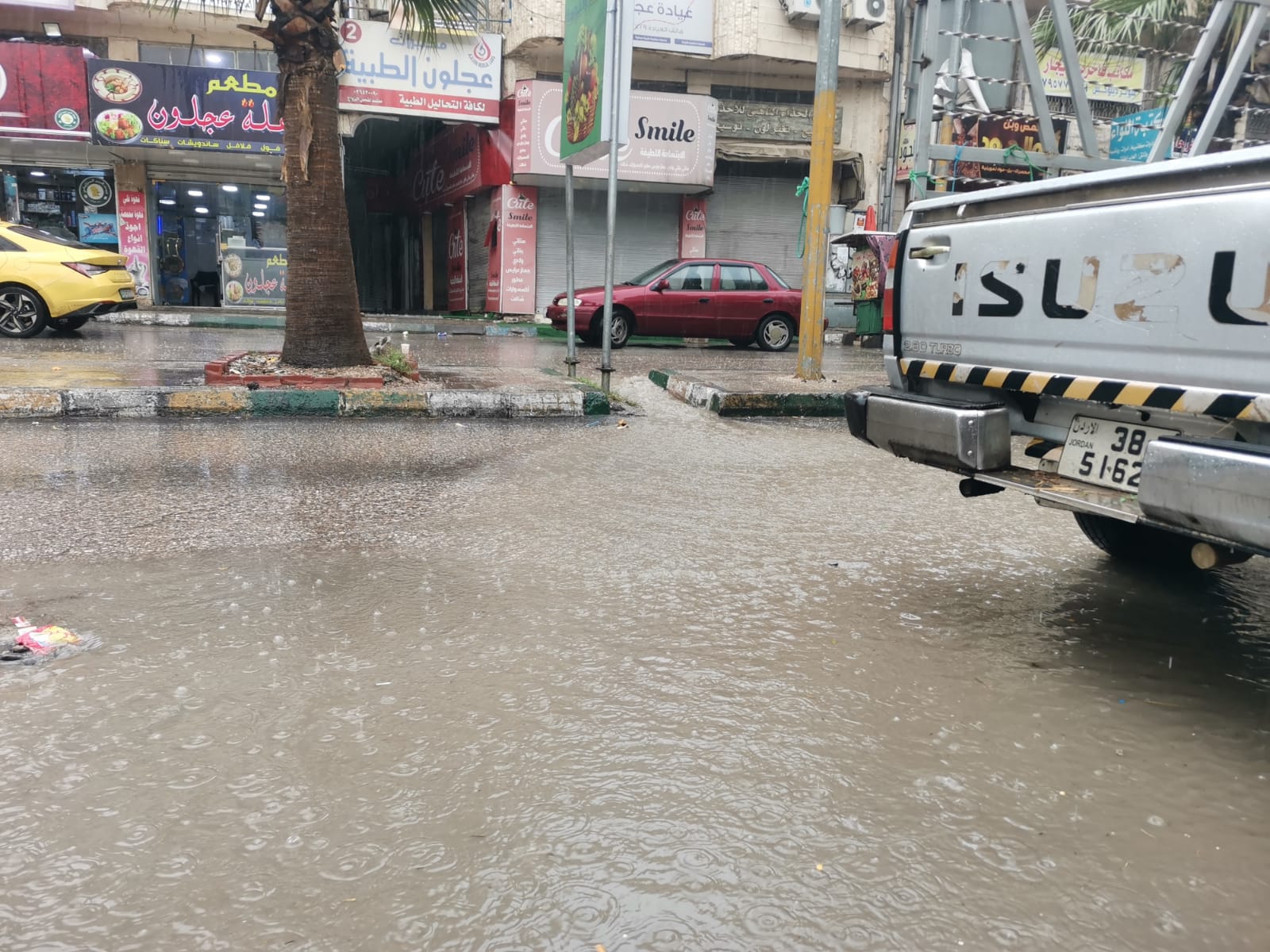 عجلون: أمطار آذار تعزز المخزون المائي للتربة