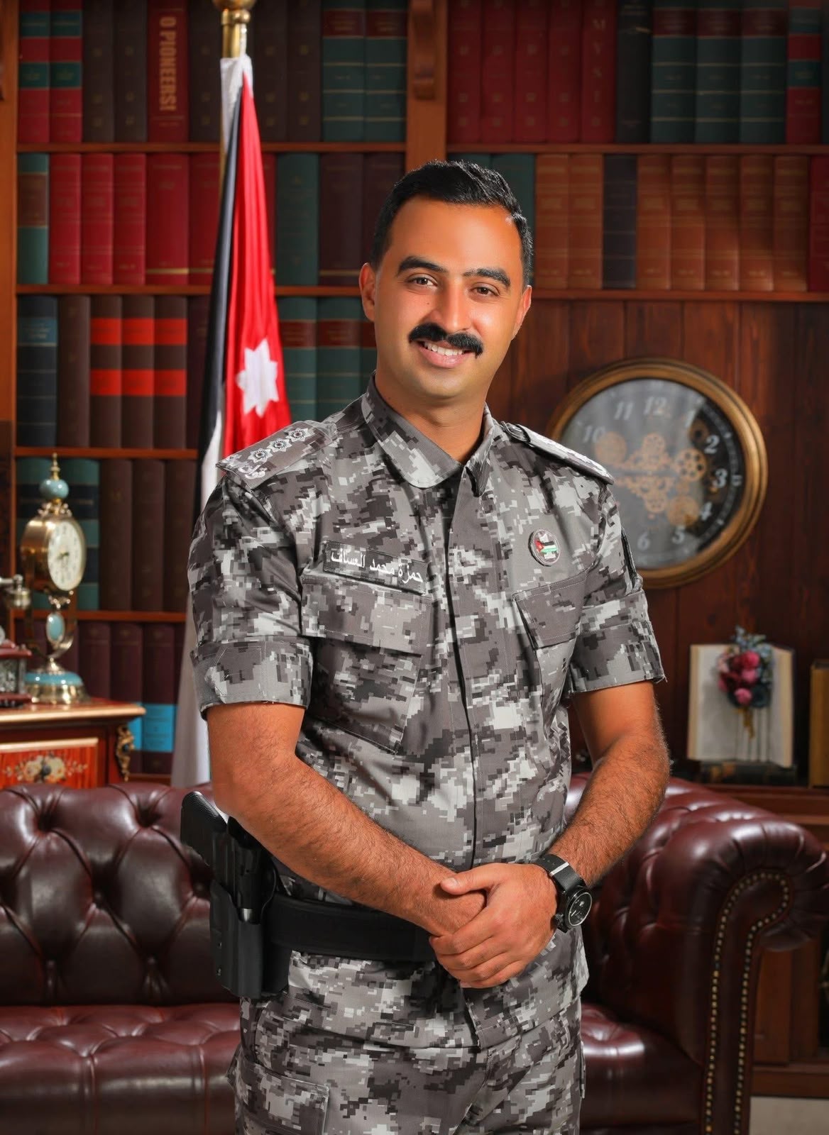 النقيب حمزة العساف  ..  مبارك الترفيع 