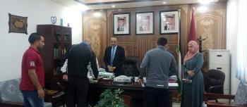 المصري يعقد اجتماعا لمحكمي جائزة الملك عبدالله الثاني للياقة البدنية 