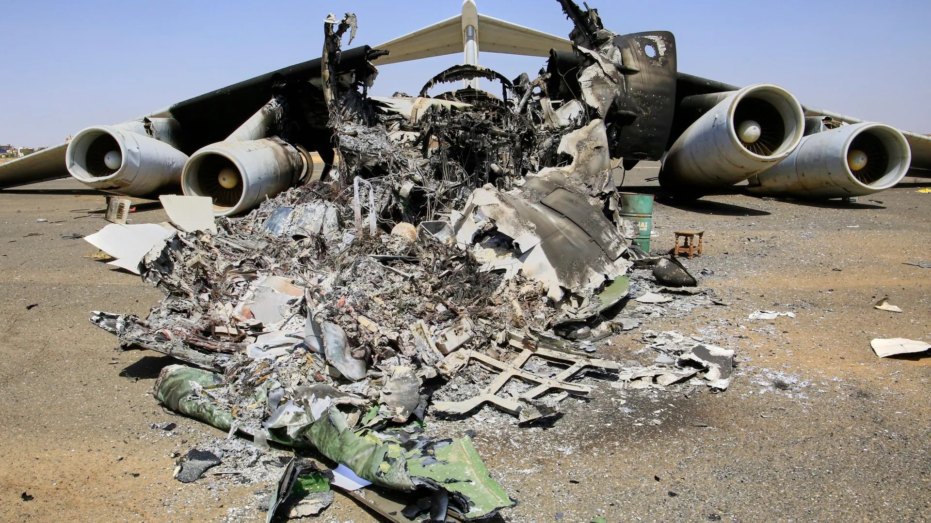 تحطم طائرة عسكرية سودانية ومقتل جميع طاقمها 