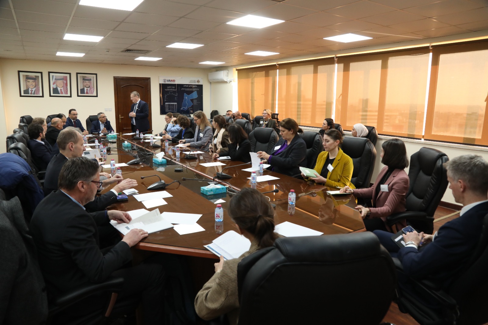 الأردن يبحث آثار التغير المناخي والفاقد المائي مع وفد ألماني 