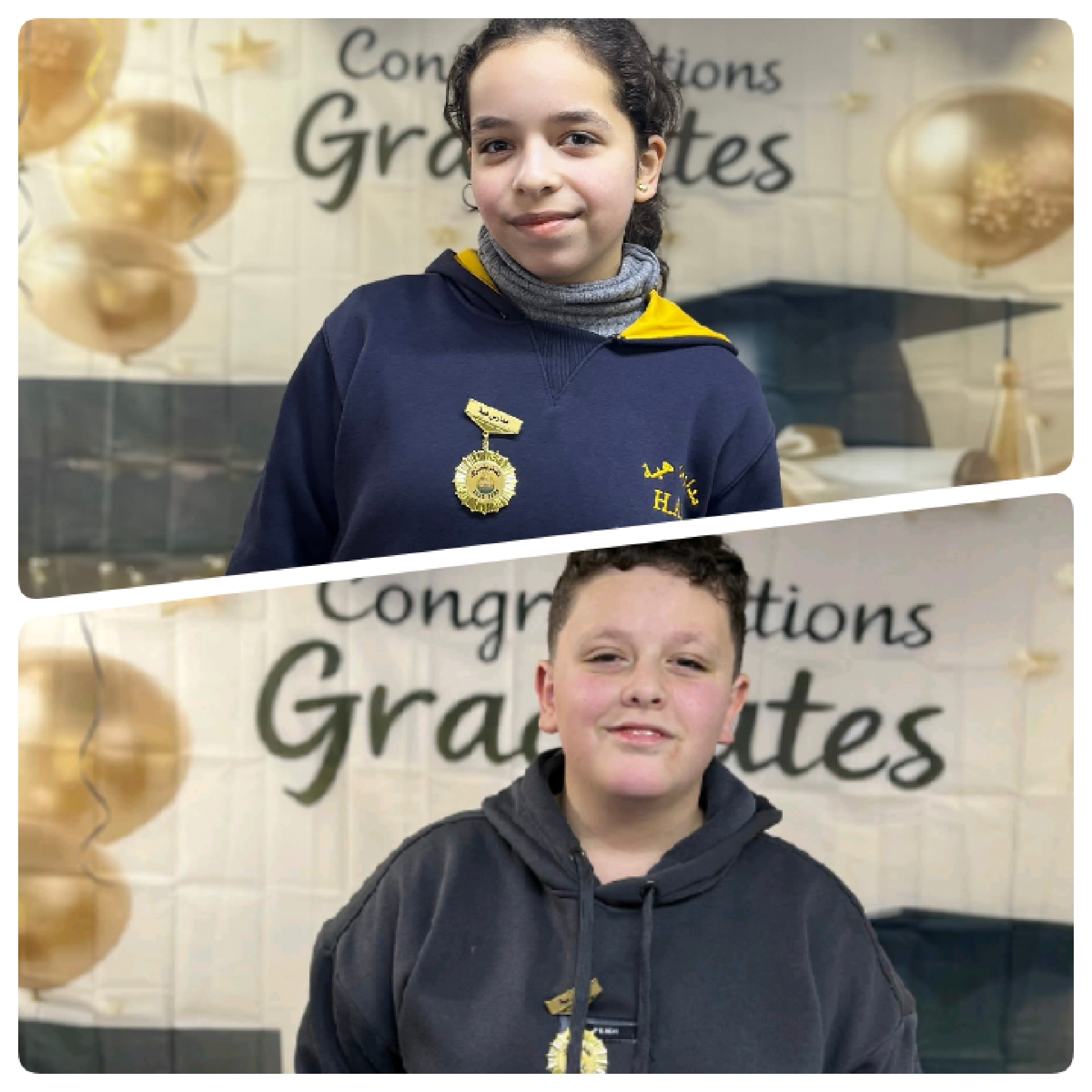 عبد الرحمن وابرار ..  مبارك التفوق