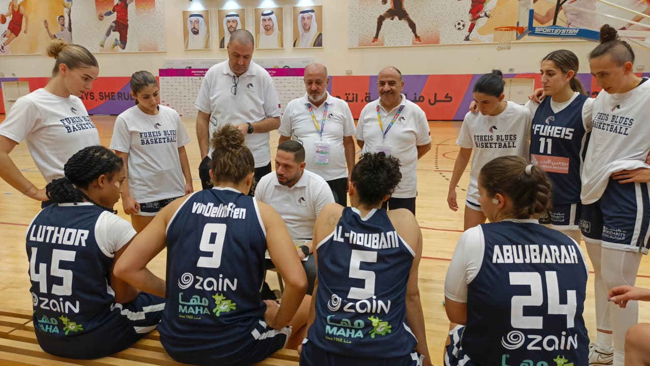 شباب الفحيص لـسلة السيدات يواصل حملة الدفاع عن لقبه بدورة الألعاب العربية
