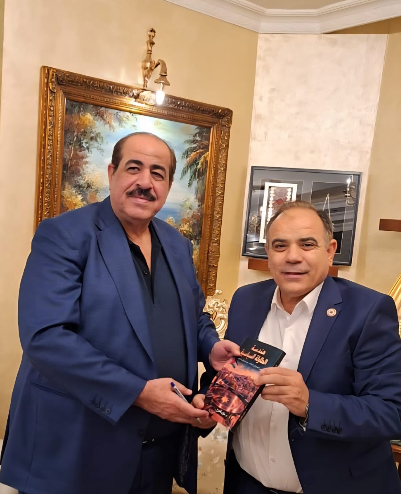 زيارة خاصة تتحول إلى جلسة حوارية حول استنهاض النظام العربي