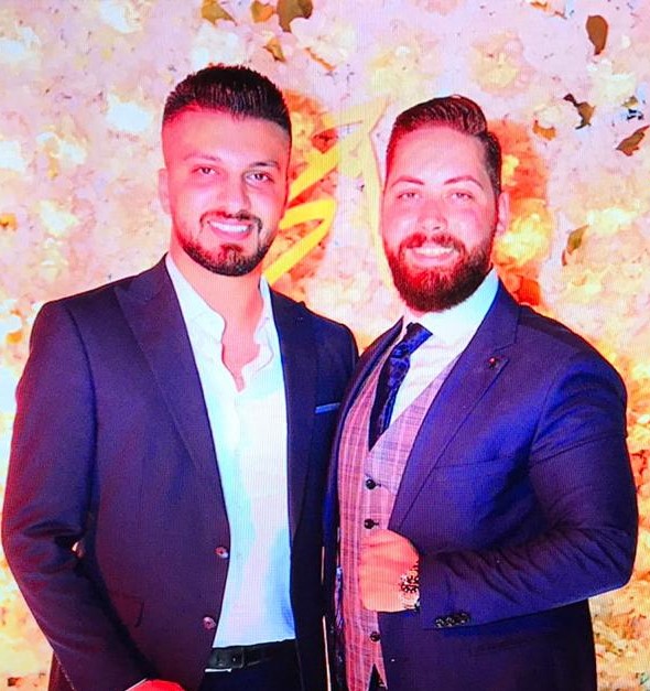 ناجح رائد خلف وديانا عبدالله شريم زفاف مبارك