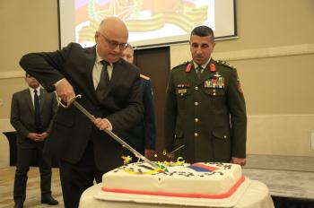 السفارة الروسية تحتفل بعيد تأسيس الجيش الروسي