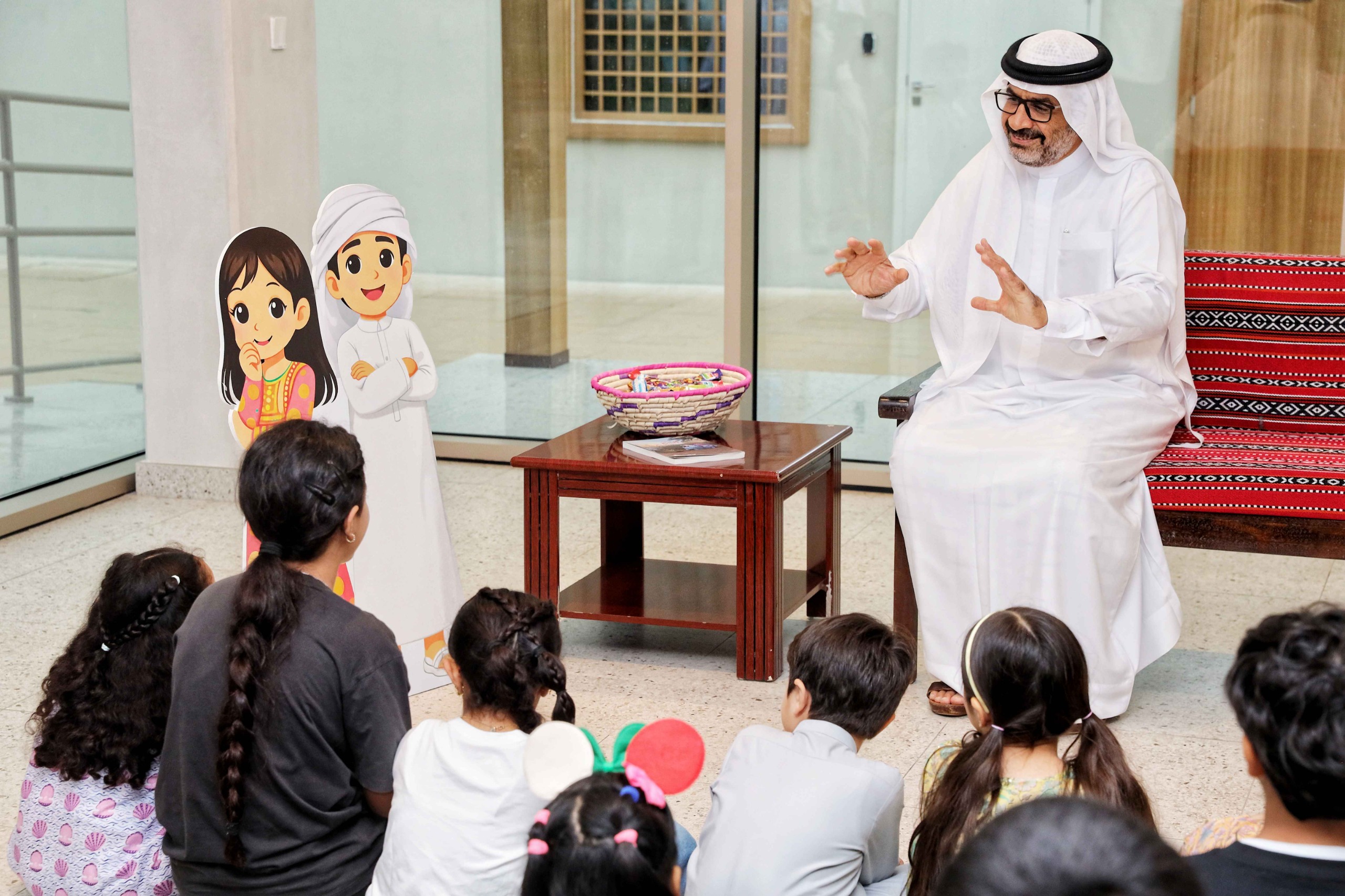 مركز حمدان بن محمد لإحياء التراث يشارك في البرزة بحوي دبي