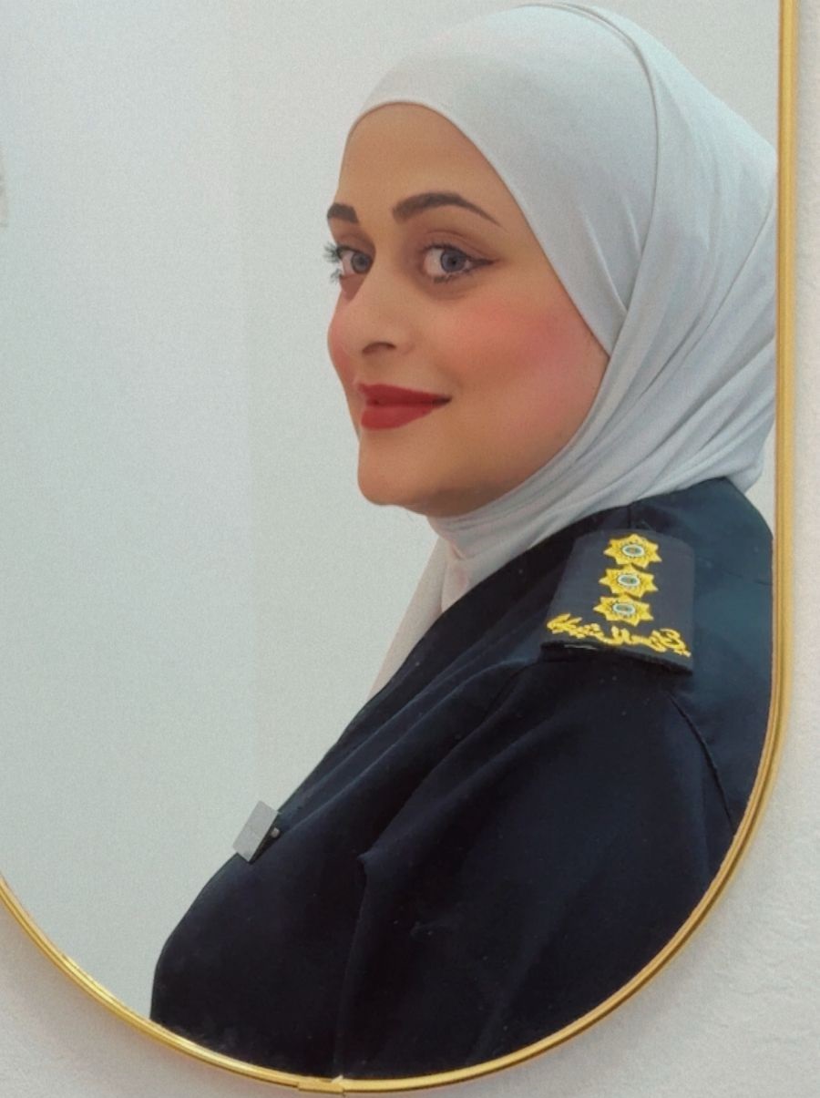 النقيب ملك حسان اليماني  ..  مبارك الترفيع 