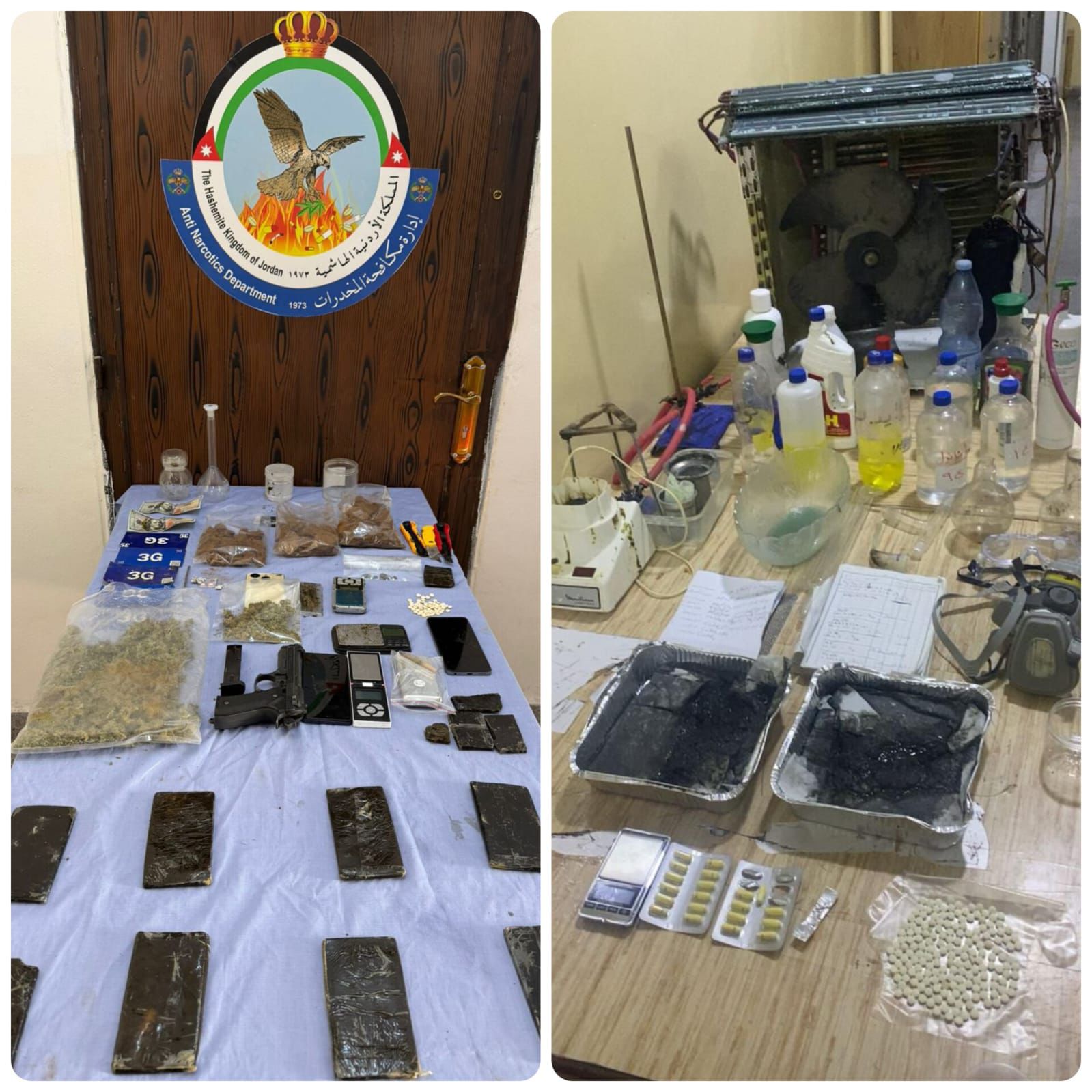 الأمن: القبض على 39 تاجرًا ومهربًا ومروجًا للمخدرات في 13 حملة 