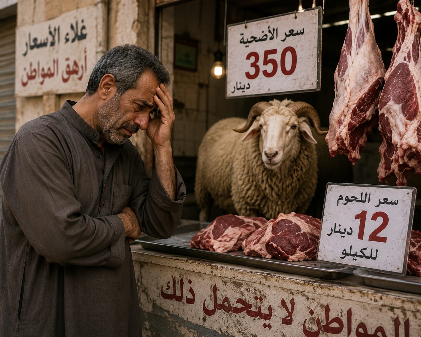الأضحية أصبحت حلماً ..  أين وزارة الزراعة وأين لجنة الزراعة والمياه من جوع المواطن؟
