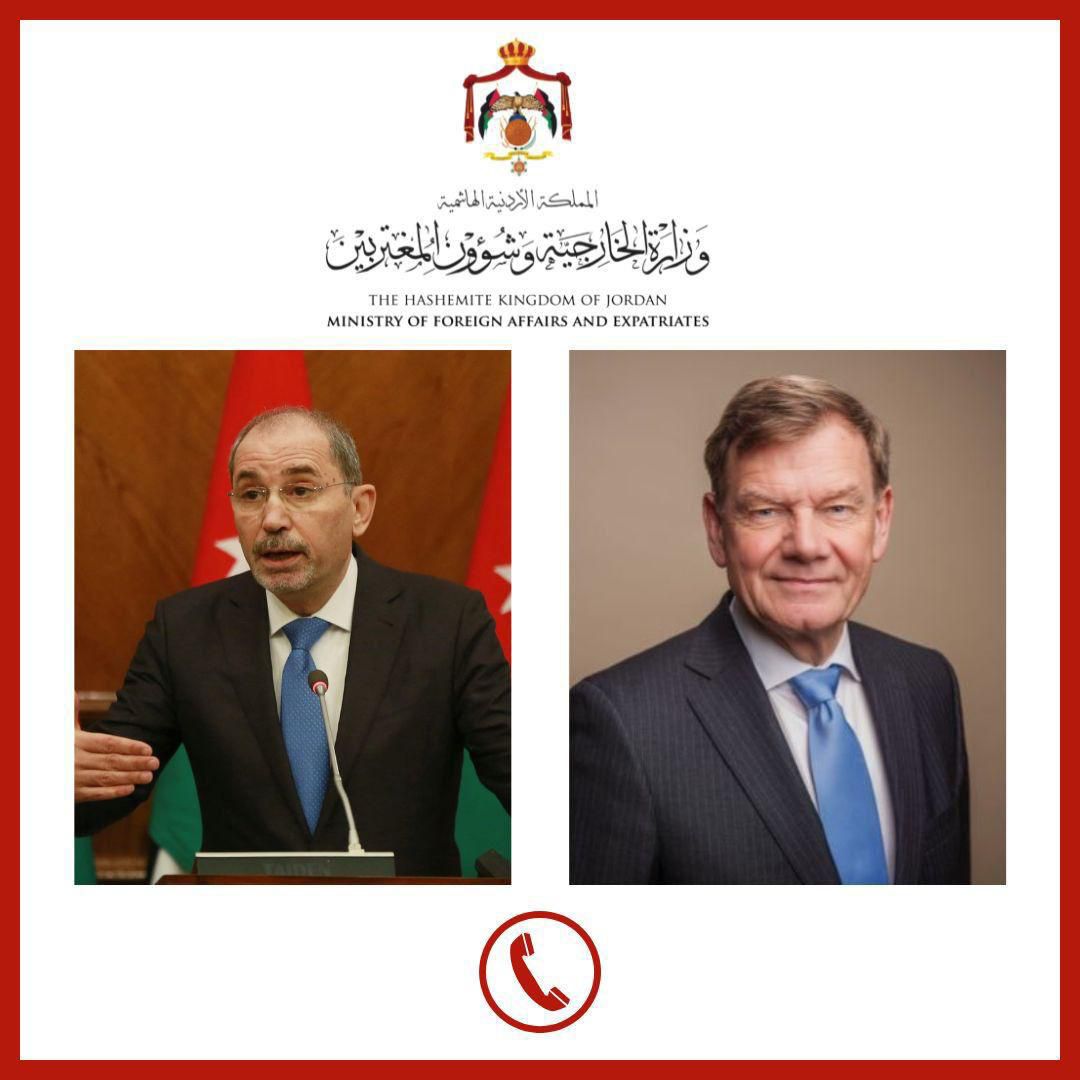 الصفدي يبحث مع نظيره الألماني الأوضاع في المنطقة 