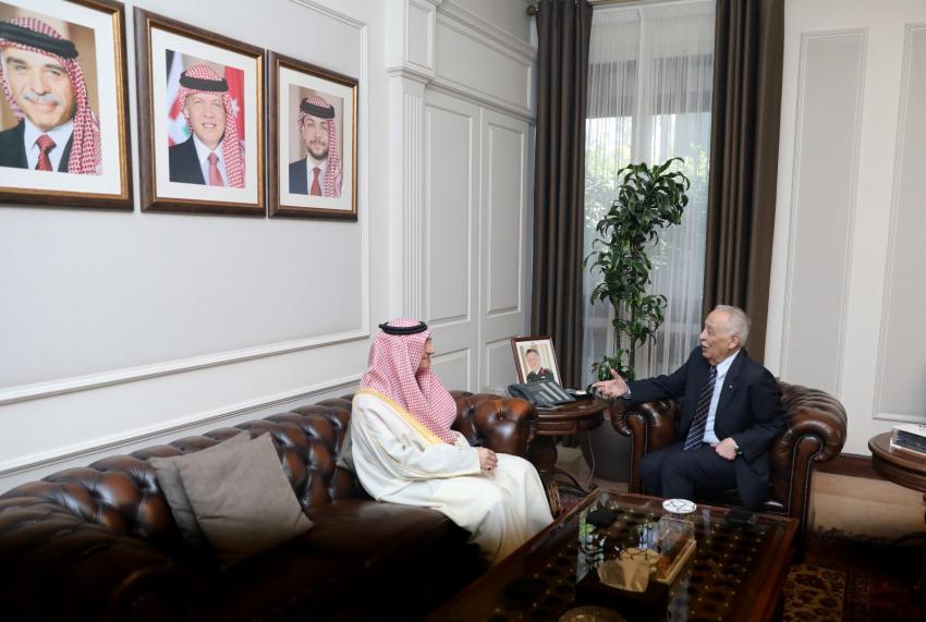 العيسوي يلتقي السفير السعودي