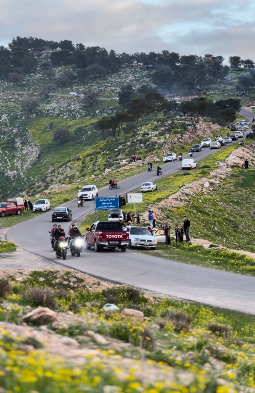 حركة تنزه نشطة بلواء الكورة يدفعها جمالية الطبيعة