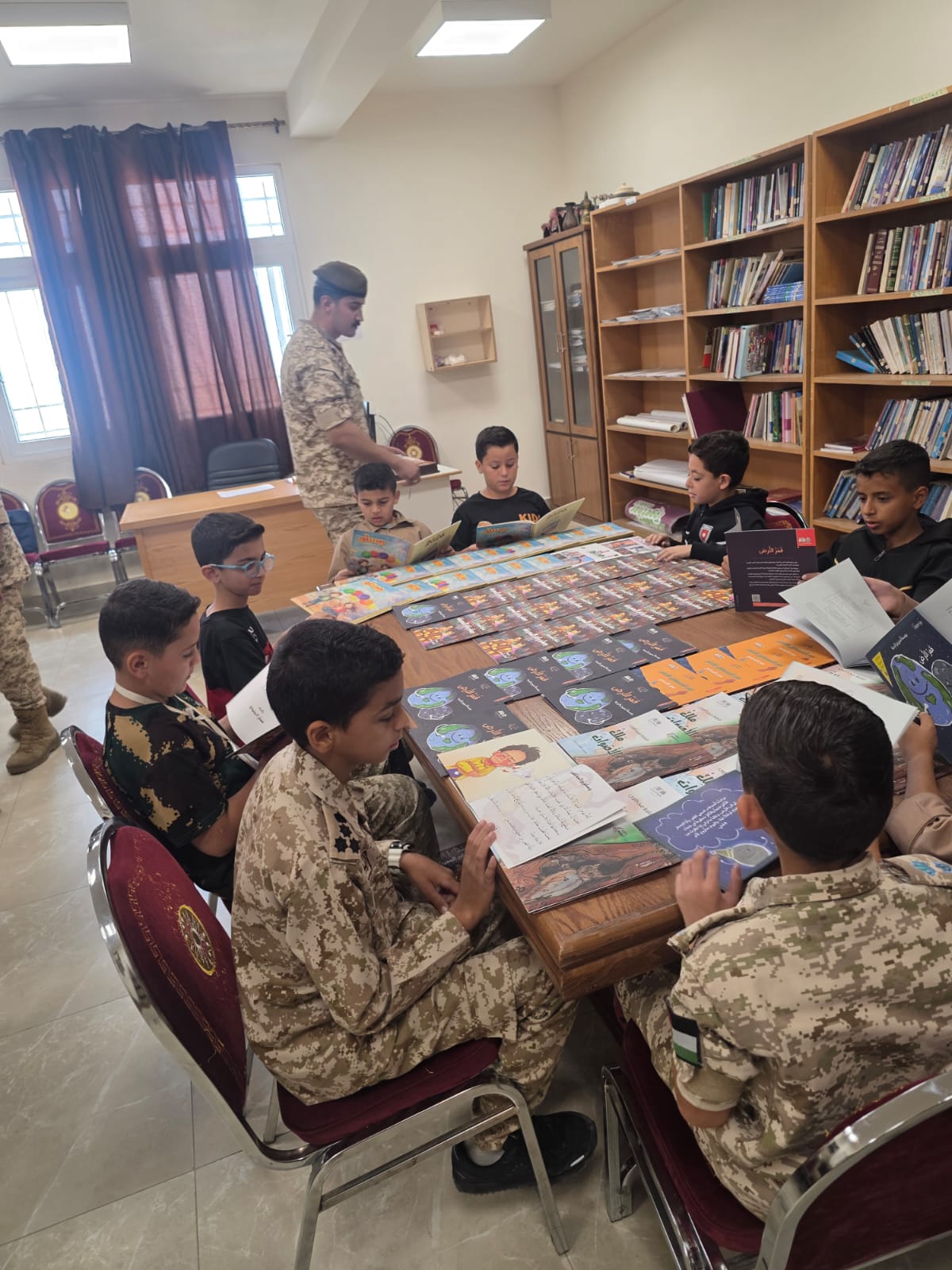 المكتبة الوطنية تواصل تنفيذ حملة كتابك صديقك