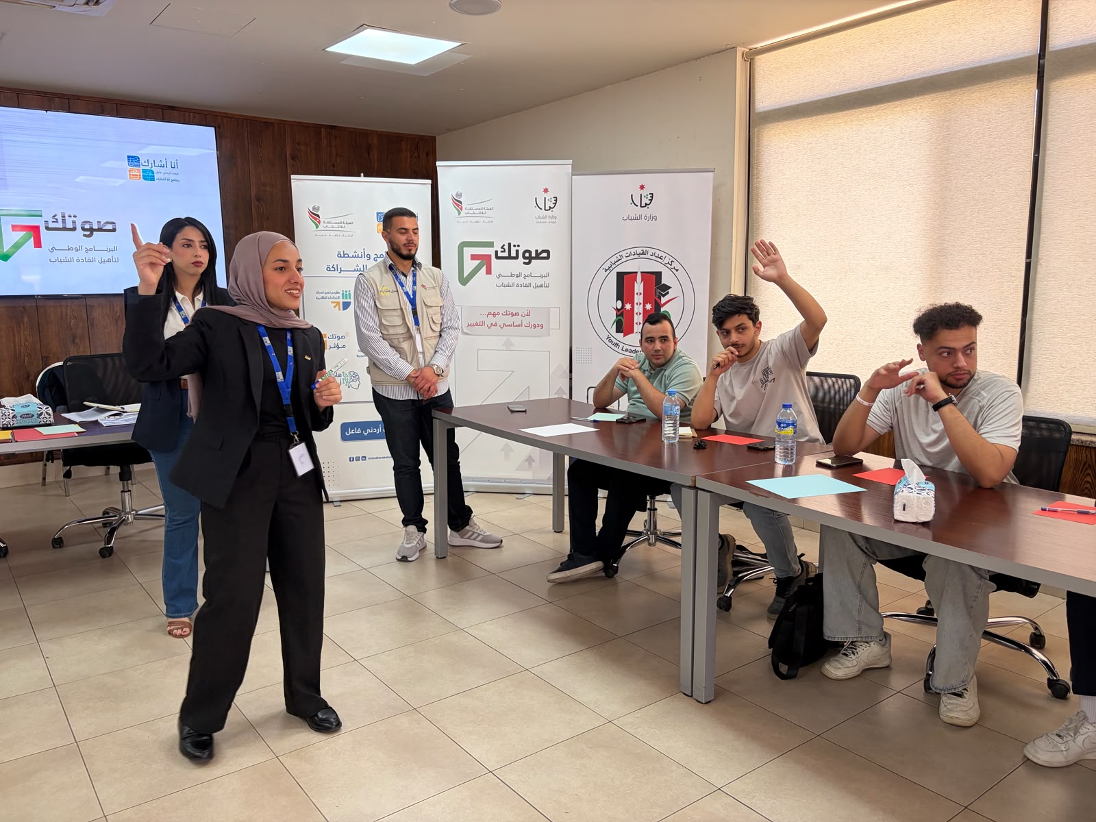 انطلاق برنامج “صوتك” في بيت شباب عمّان ومركز شباب وشابات العقبة